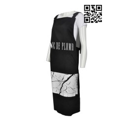 AP077 Customize the dining apron style Full length buttoned smock apron AP077 Customize the dining apron style Full length buttoned smock apron